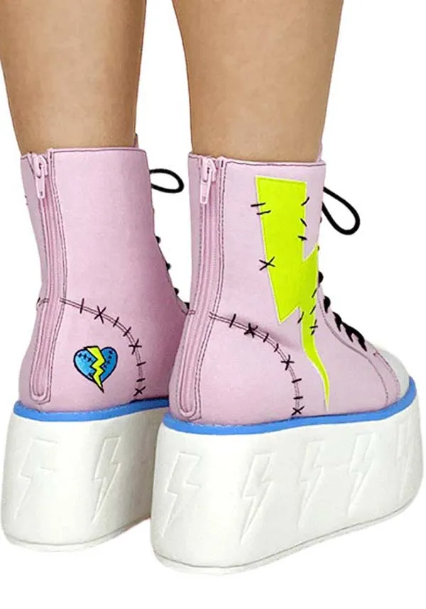 Jolt [Pink/Green] Frankie Stein | MONSTER HIGH PLATFORMS**