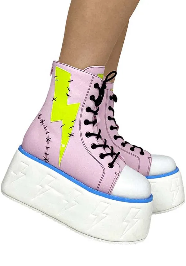 Jolt [Pink/Green] Frankie Stein | MONSTER HIGH PLATFORMS**