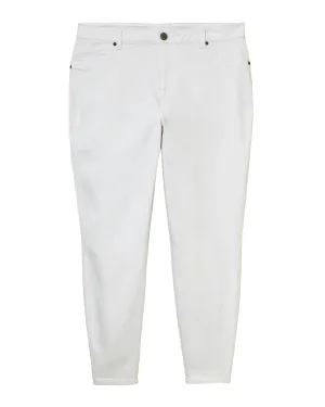 Judge Ankle Jean | White