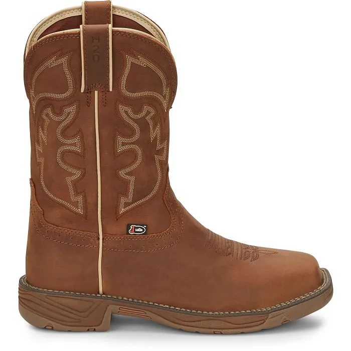 JUSTIN RUSH WATERPROOF WORK BOOT STYLE WK4330