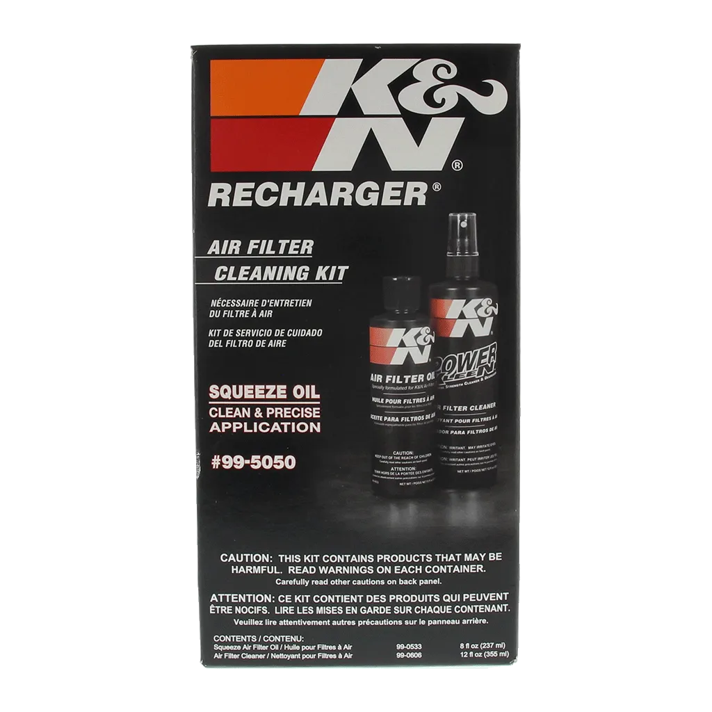 K&N Filter Recharge Clean and Oil Kit  - 99-5050