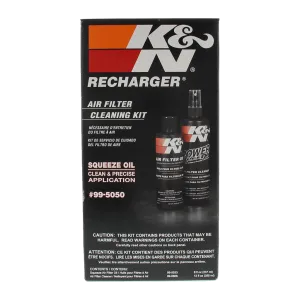 K&N Filter Recharge Clean and Oil Kit  - 99-5050