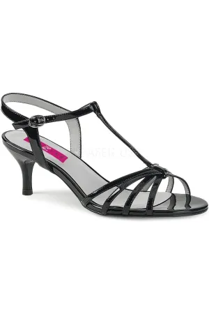 KITTEN-06 Sandal  | Black Patent