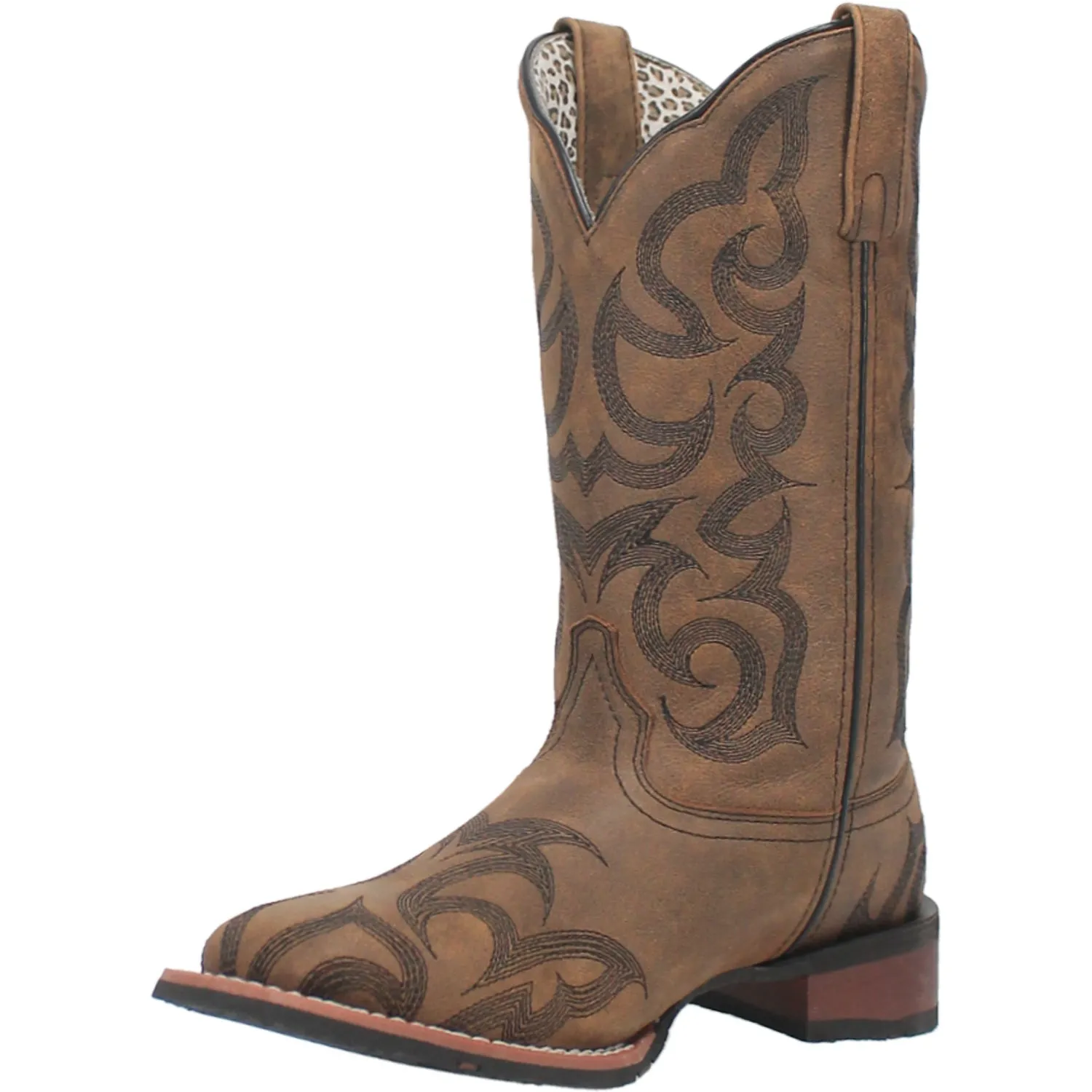 Laredo Womens Sariah Tan Leather Cowboy Boots