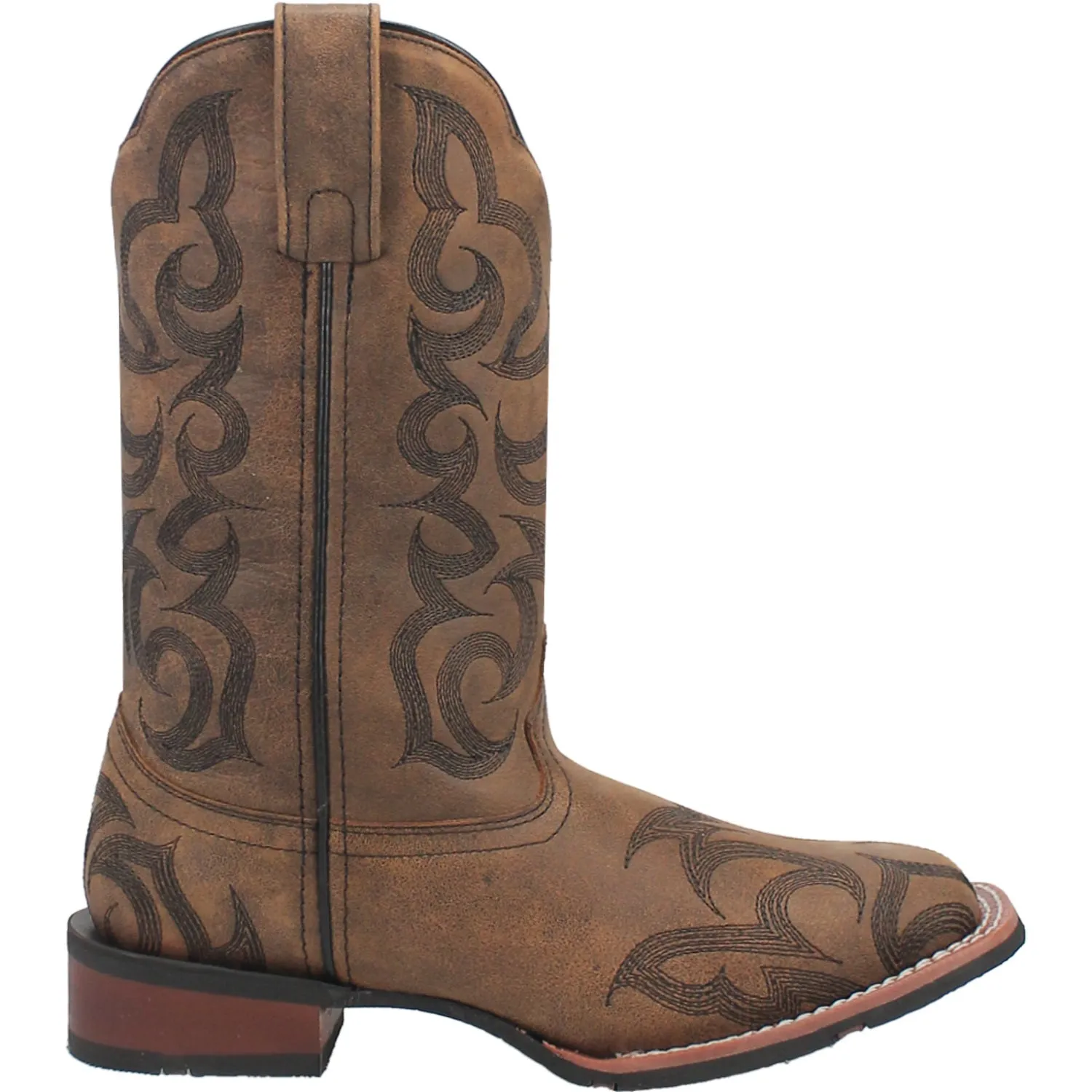 Laredo Womens Sariah Tan Leather Cowboy Boots