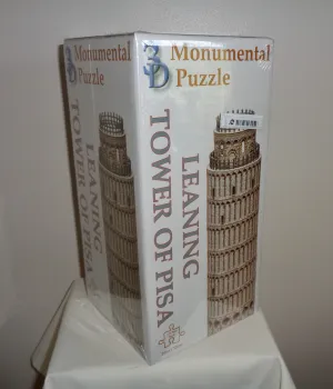 Leaning Tower of Pisa 3D Jigsaw