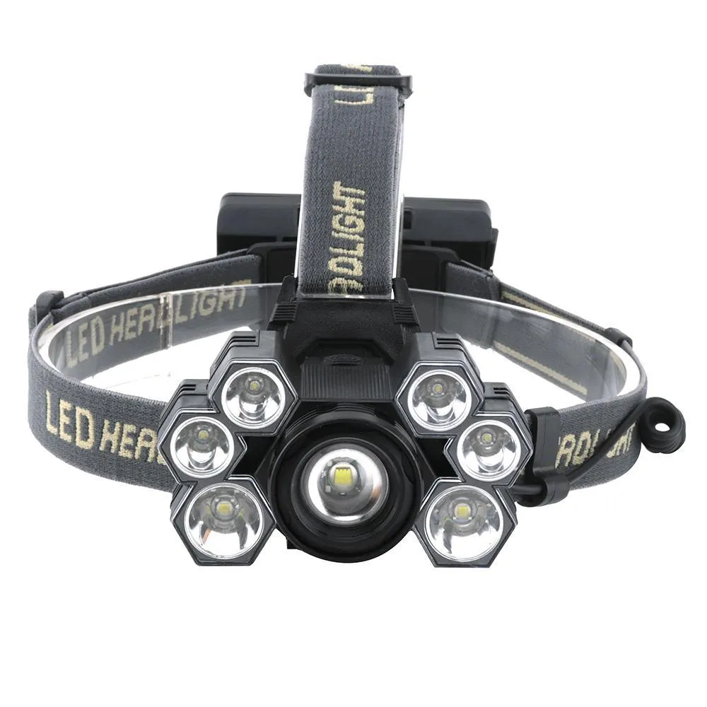 LED Headlamp USB Rechargeable with Lithium Battery