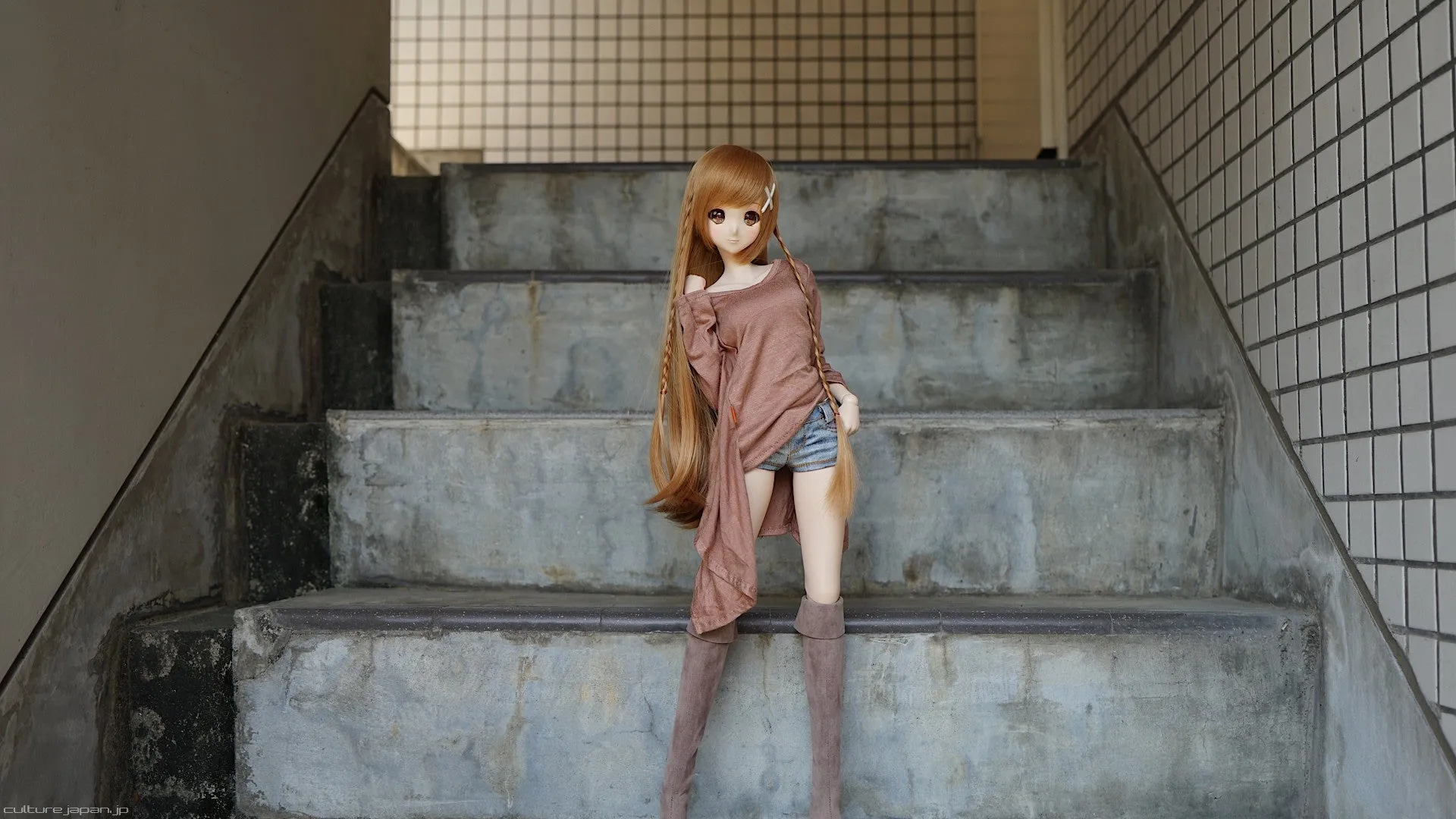 Long Boots (Beige)