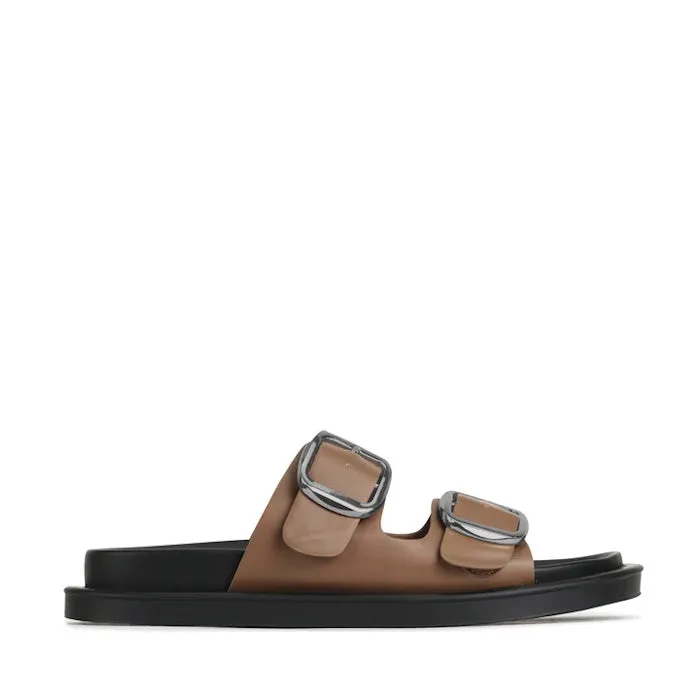 Los Cabos Womens Slide Ando with Arch Support Mushroom