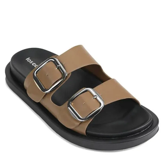 Los Cabos Womens Slide Ando with Arch Support Mushroom