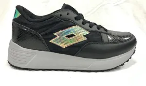 Lotto scarpa sneakers da donna Record Edge W T0075 nero