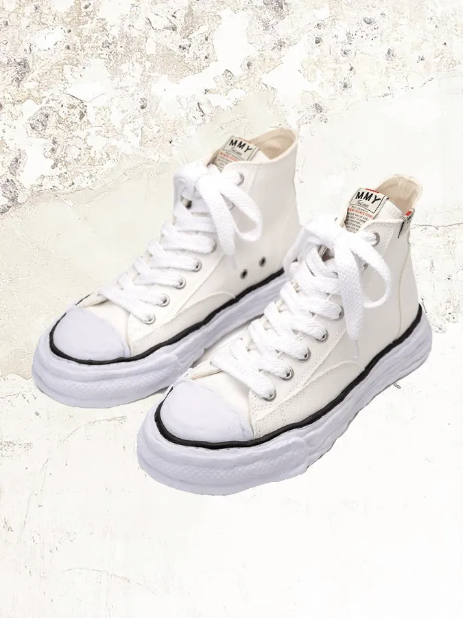 MAISON MIHARA YASUHIRO "PETERSON23" OG Sole Canvas High-top Sneaker