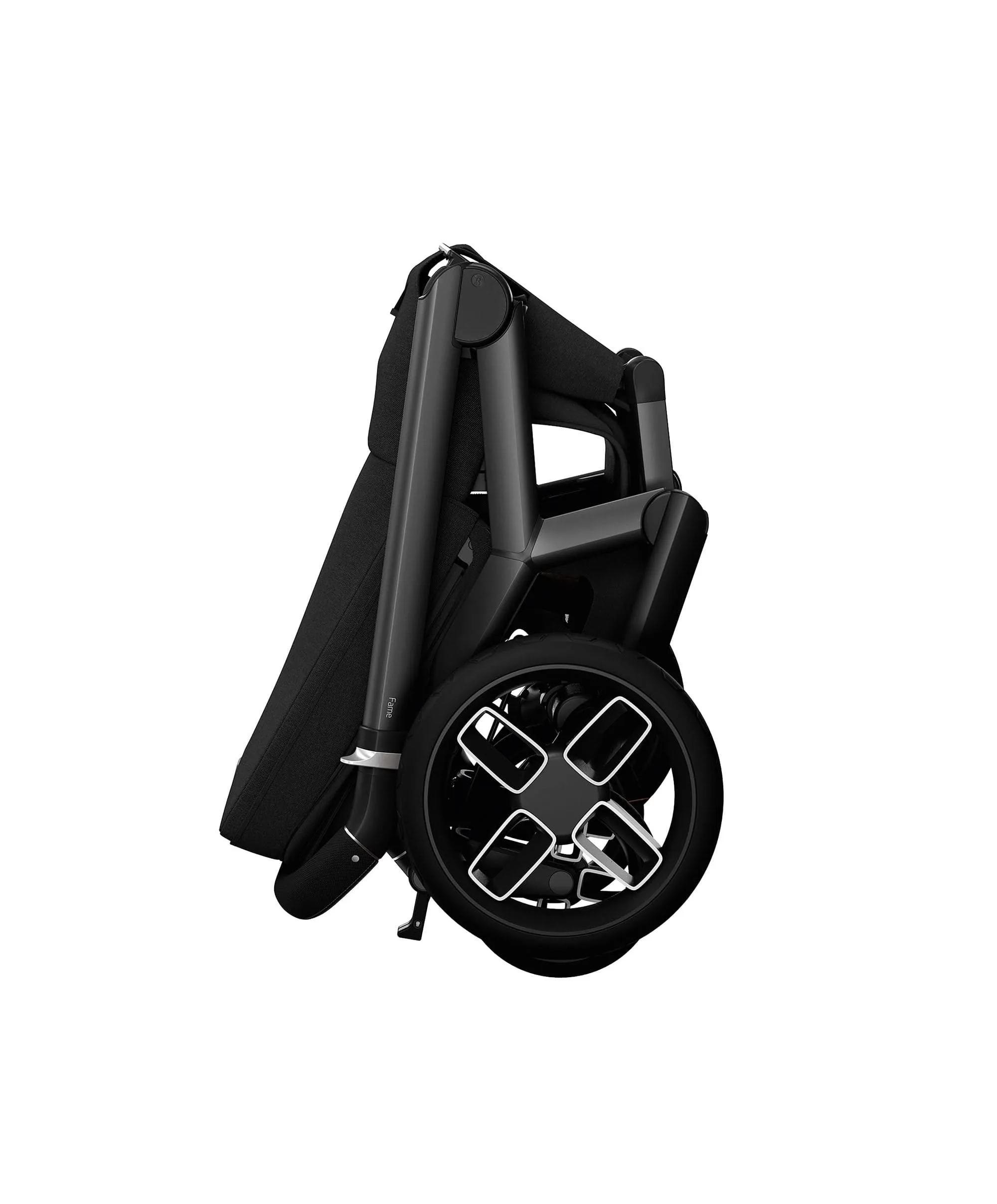 Maxi Cosi Fame Complete Pushchair Bundle with Pebble 360 Car Seat & Base – Black with Black Wheels