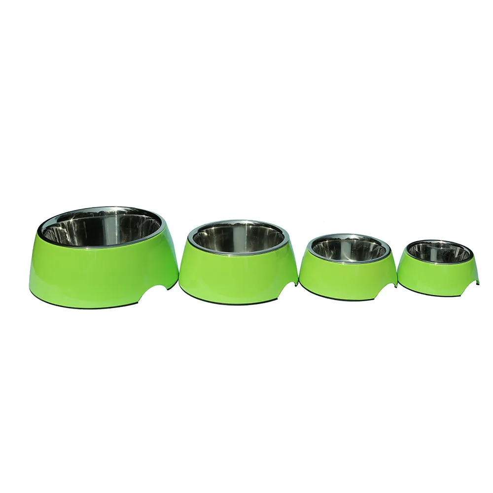 Melamine Belly Bowl-Green