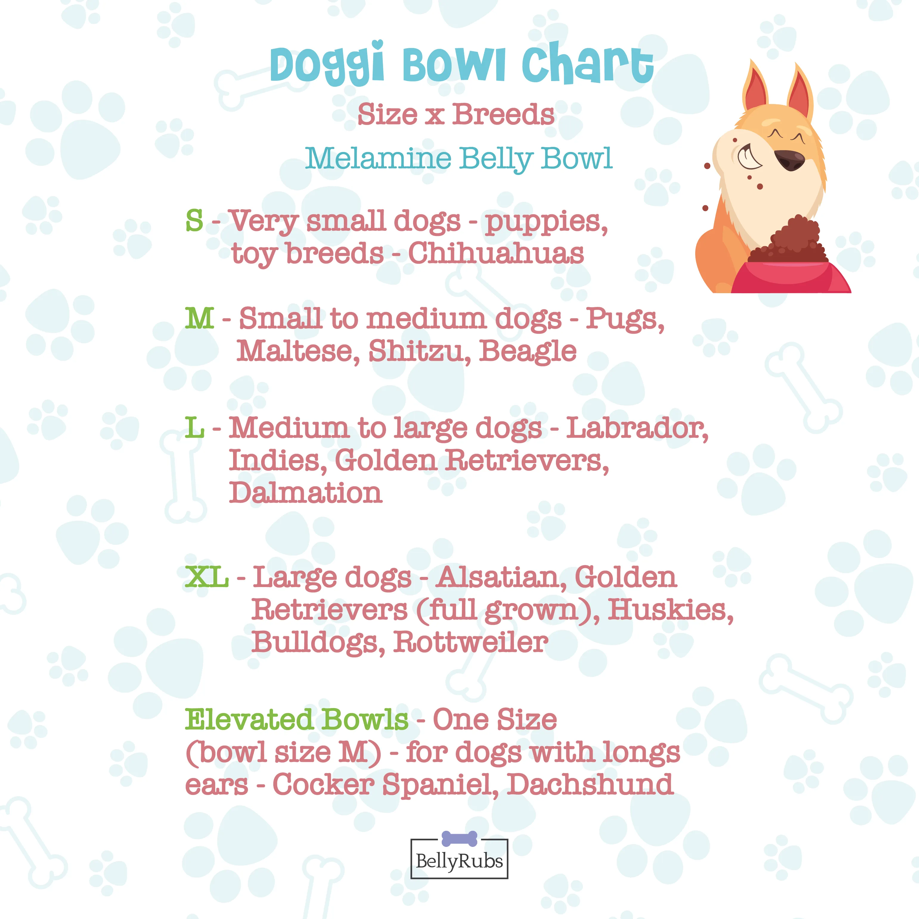 Melamine Belly Bowl - PupSwag