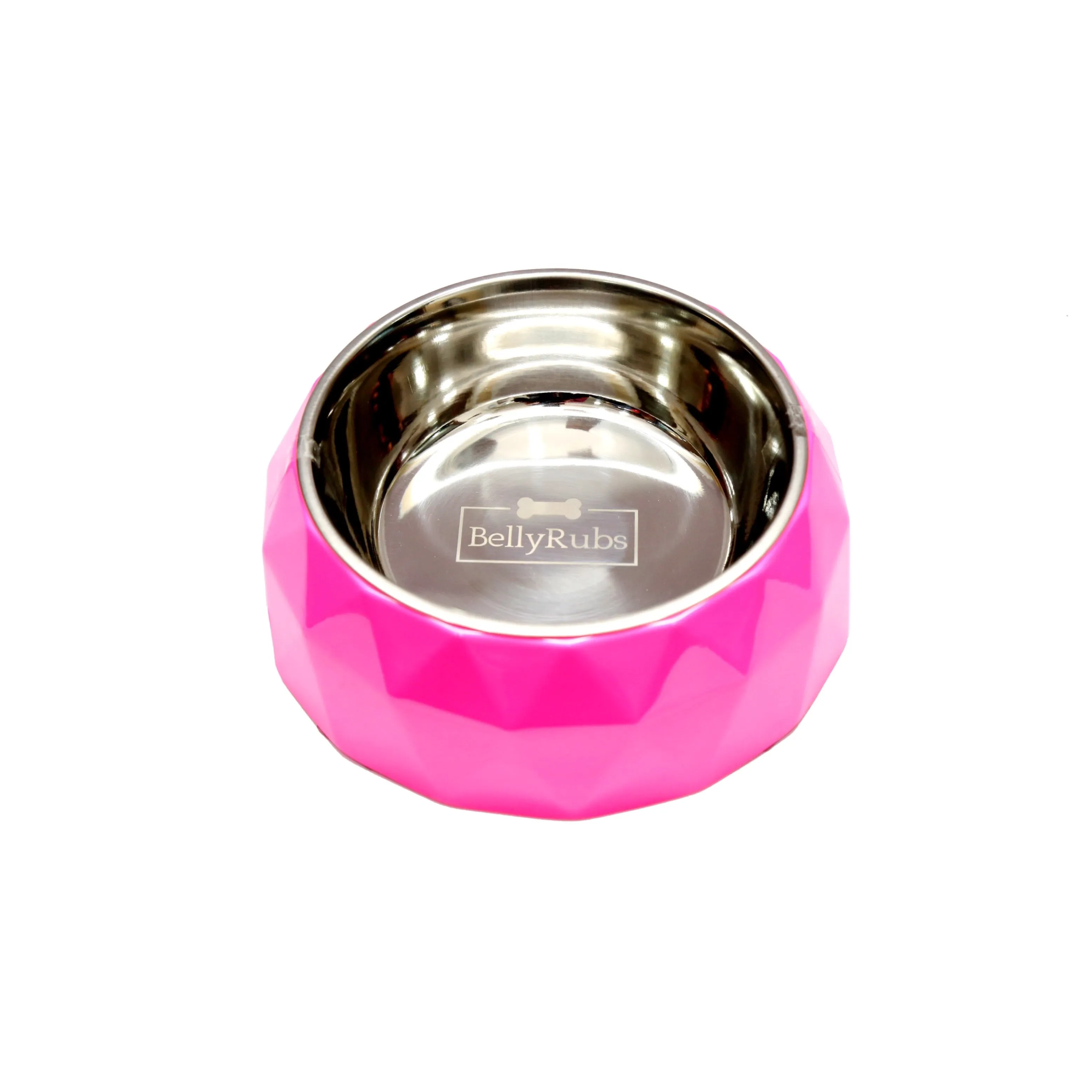 Melamine Diamond Bowl - Pink