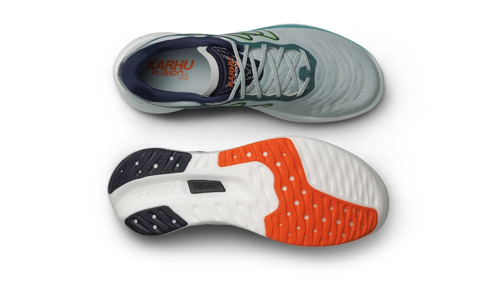 MEN'S FUSION 4.0 HIVO - SKY GRAY / GREEN FLASH