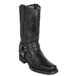 Men's Los Altos Smooth Caiman Skin Biker Boot 55T1705