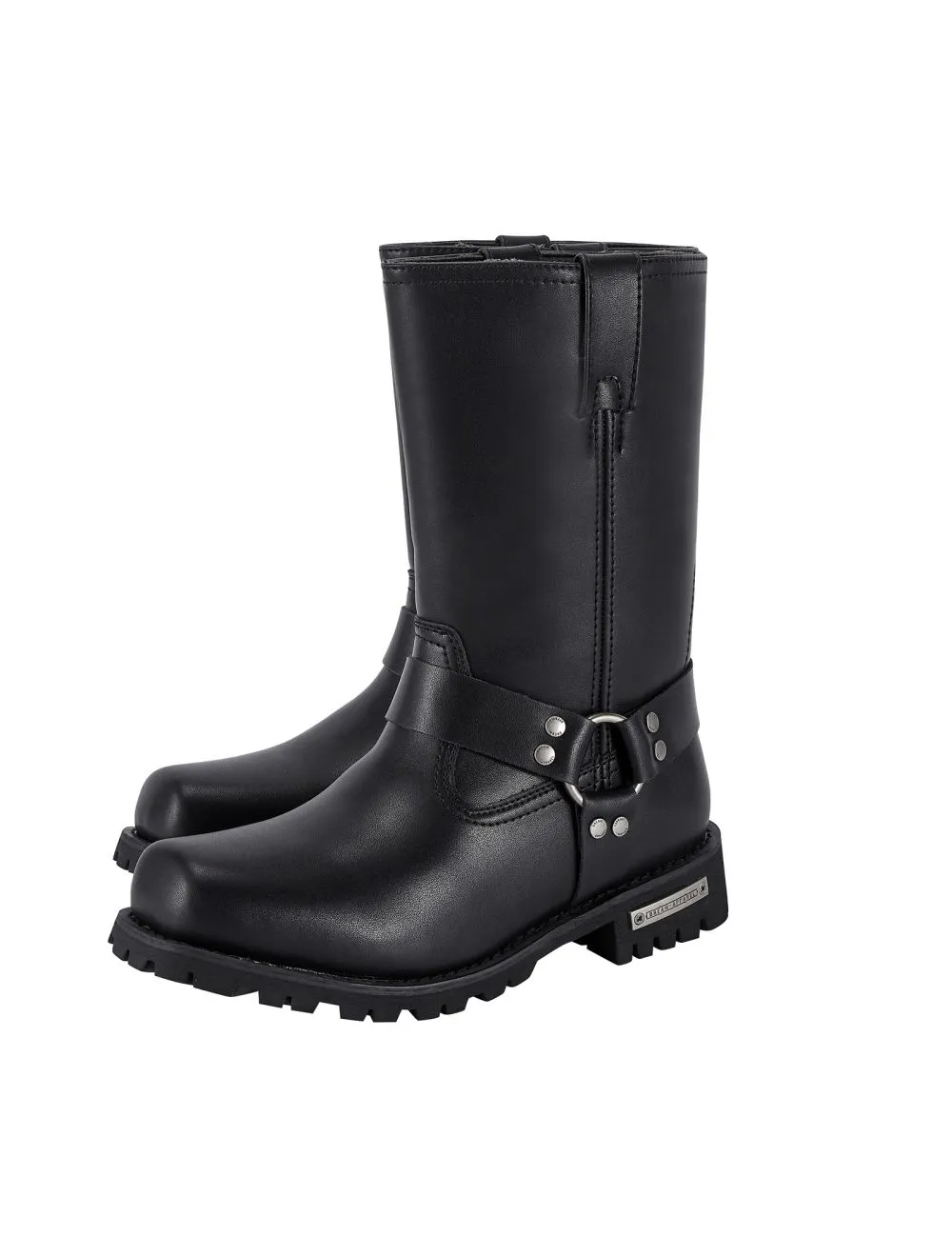 Men's Motorcycle Harness Biker Boots