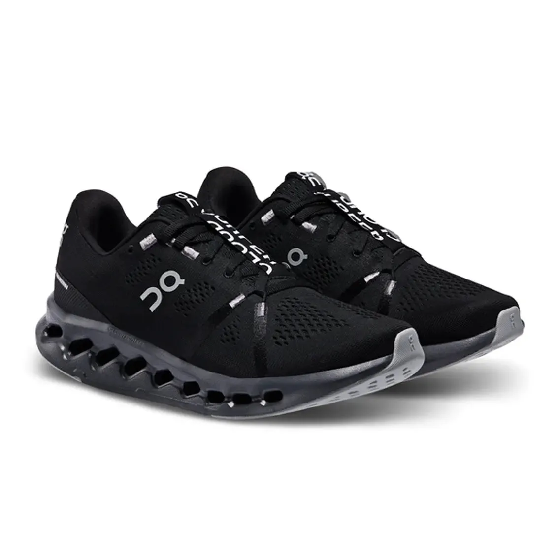 Mens On Running Cloudsurfer 7 - Black / Black