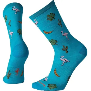 Men's Ultra Light Fantastic Flamingos Crew Socks