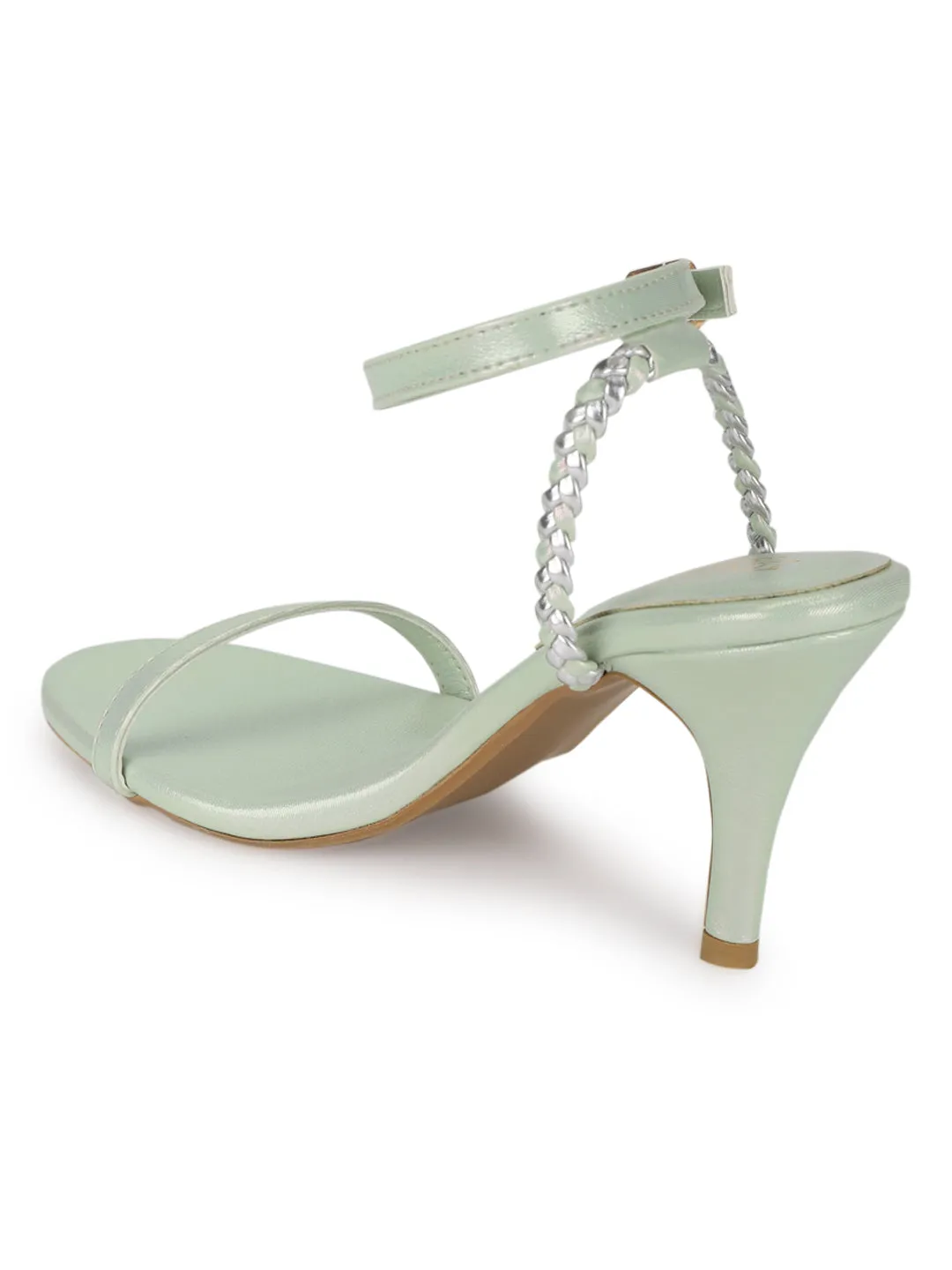 Mint Green PU Strappy Stiletto Sandals (TC-ST-1295-MNT)