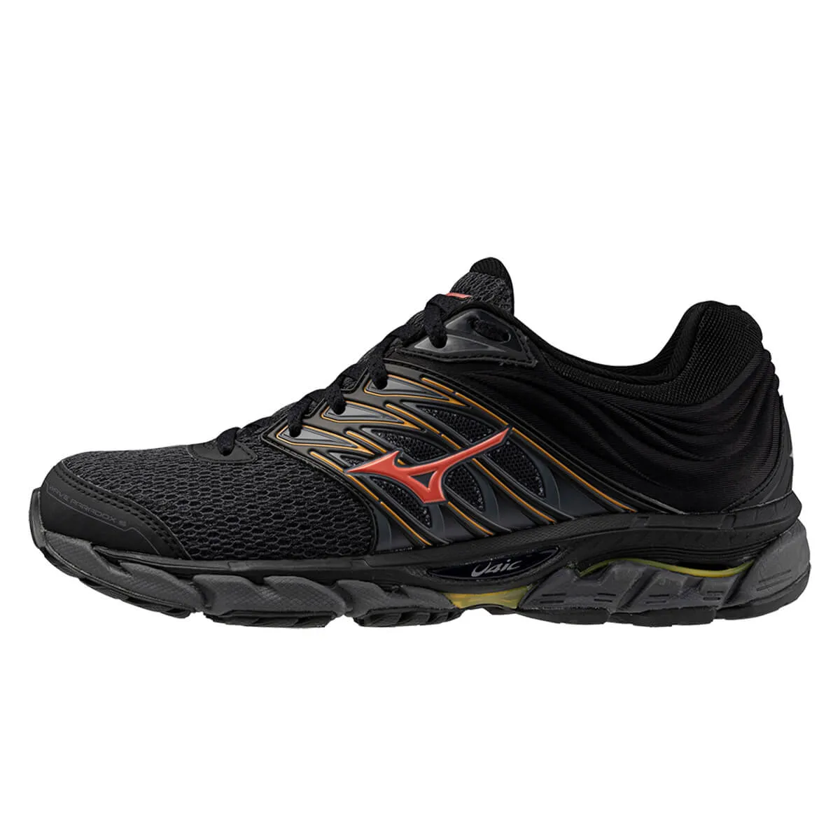 Mizuno Wave Paradox 5 Womens | Black/dubarry/carrot Curl