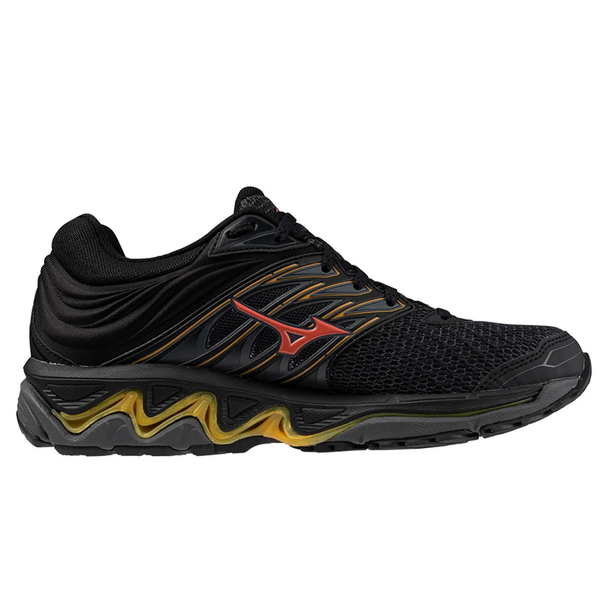 Mizuno Wave Paradox 5 Womens | Black/dubarry/carrot Curl