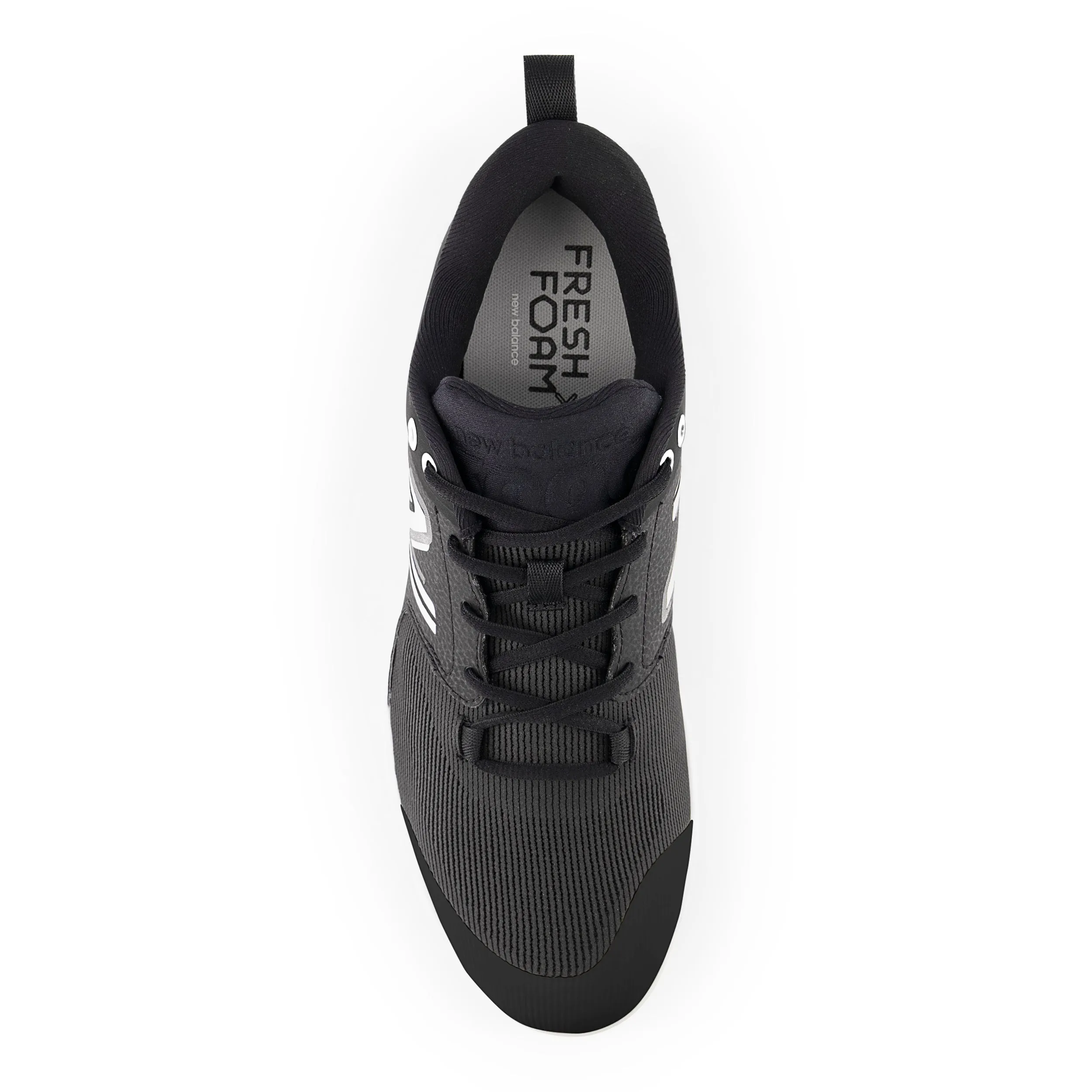 New Balance Fresh Foam 3000v6 2E Fit Metal Cleats - Black