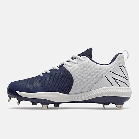 New Balance FuelCell 4040v6 2E Fit Metal Cleats - Navy