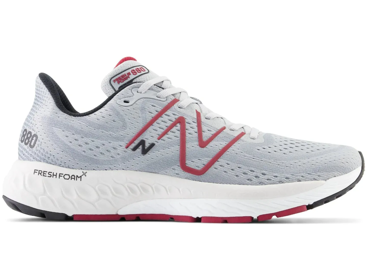 New Balance Men's Fresh Foam x 880v13 Grey/Red