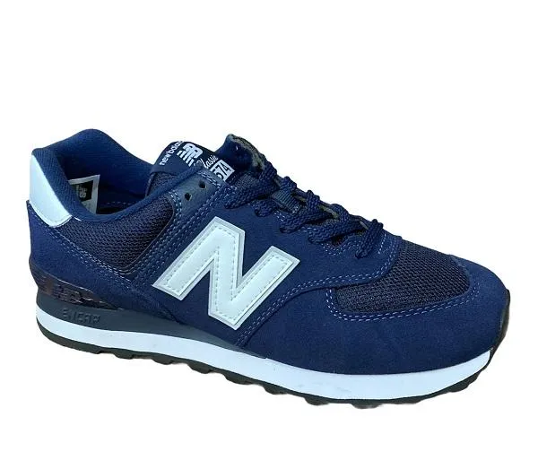 New Balance scarpa sneakers da uomo ML574EN2 blu-bianco