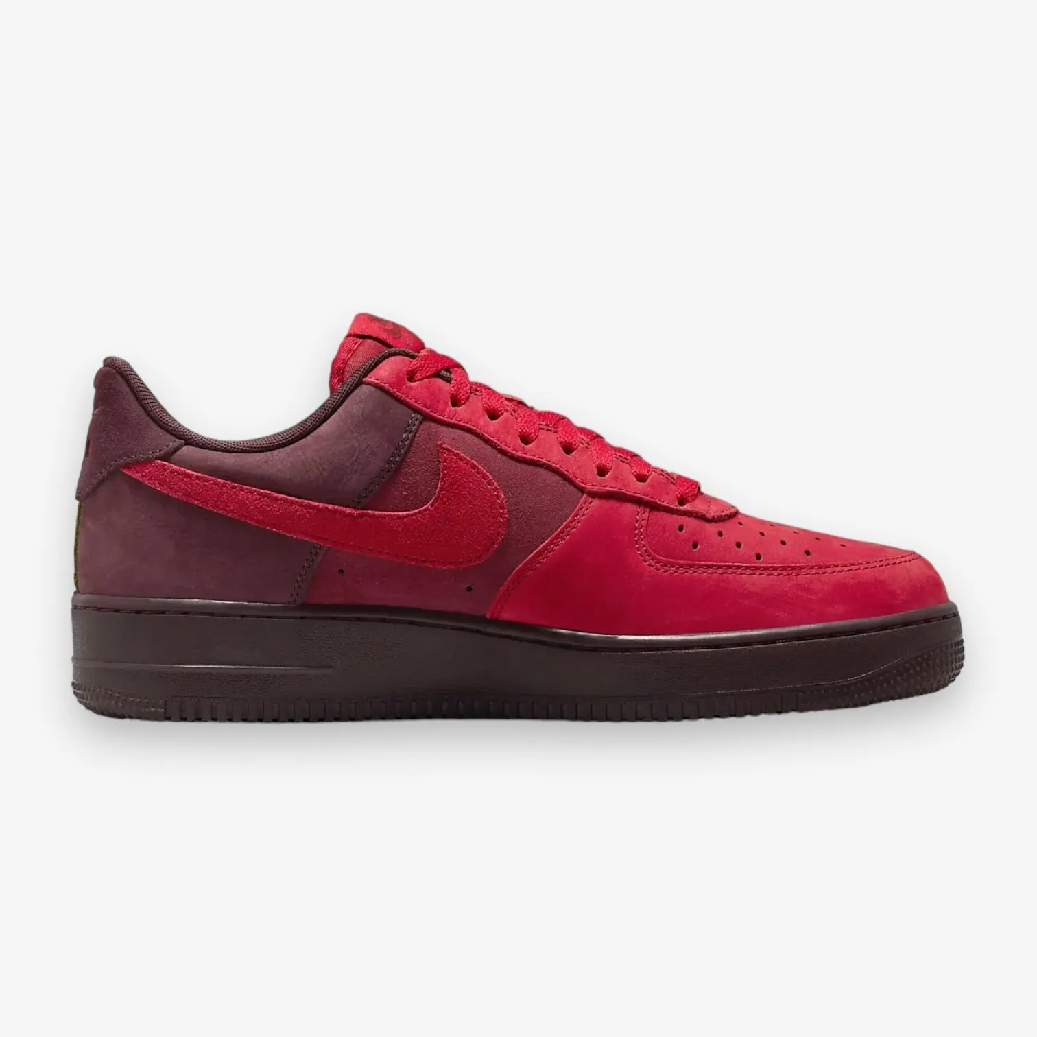 Nike AIR FORCE 1 '07 GYM RED/GYM RED-BURGUNDY CRUSH-TEAM RED FZ4033-657