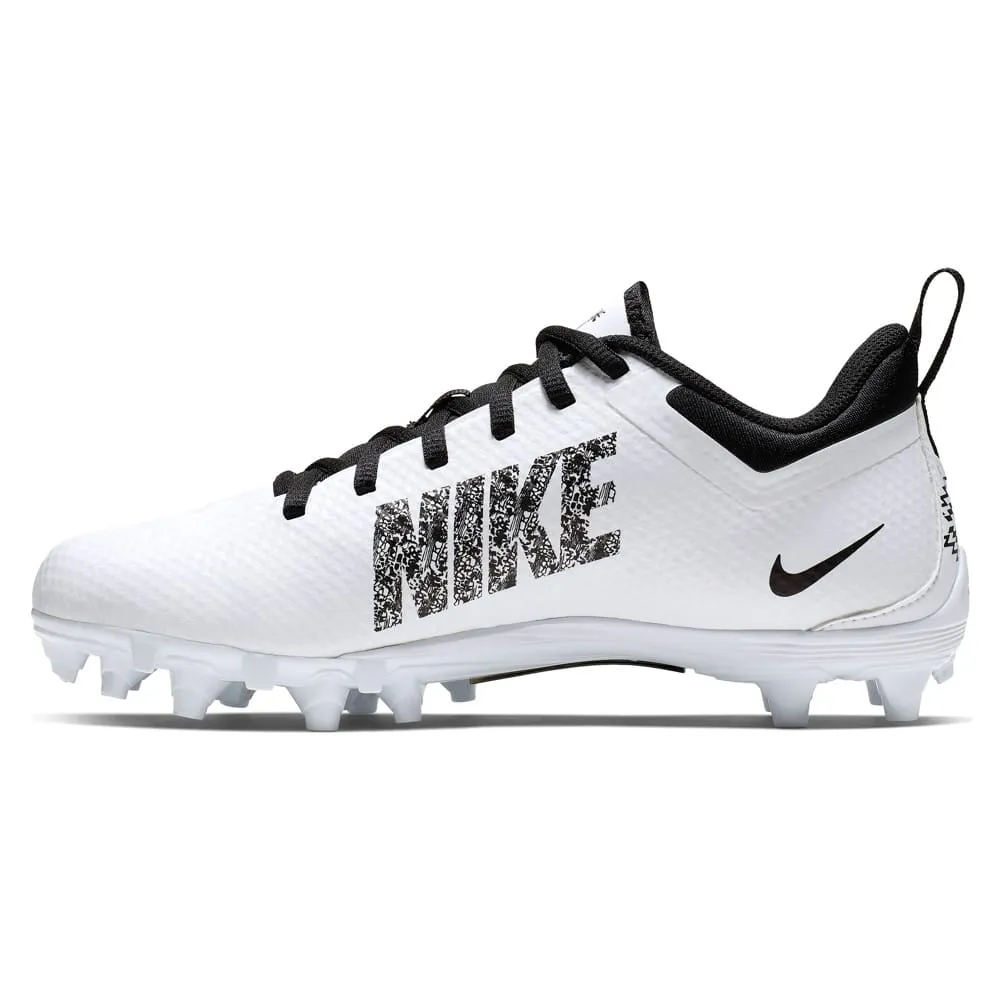 Nike Alpha Huarache 7 GS Youth White/Black Lacrosse Cleats