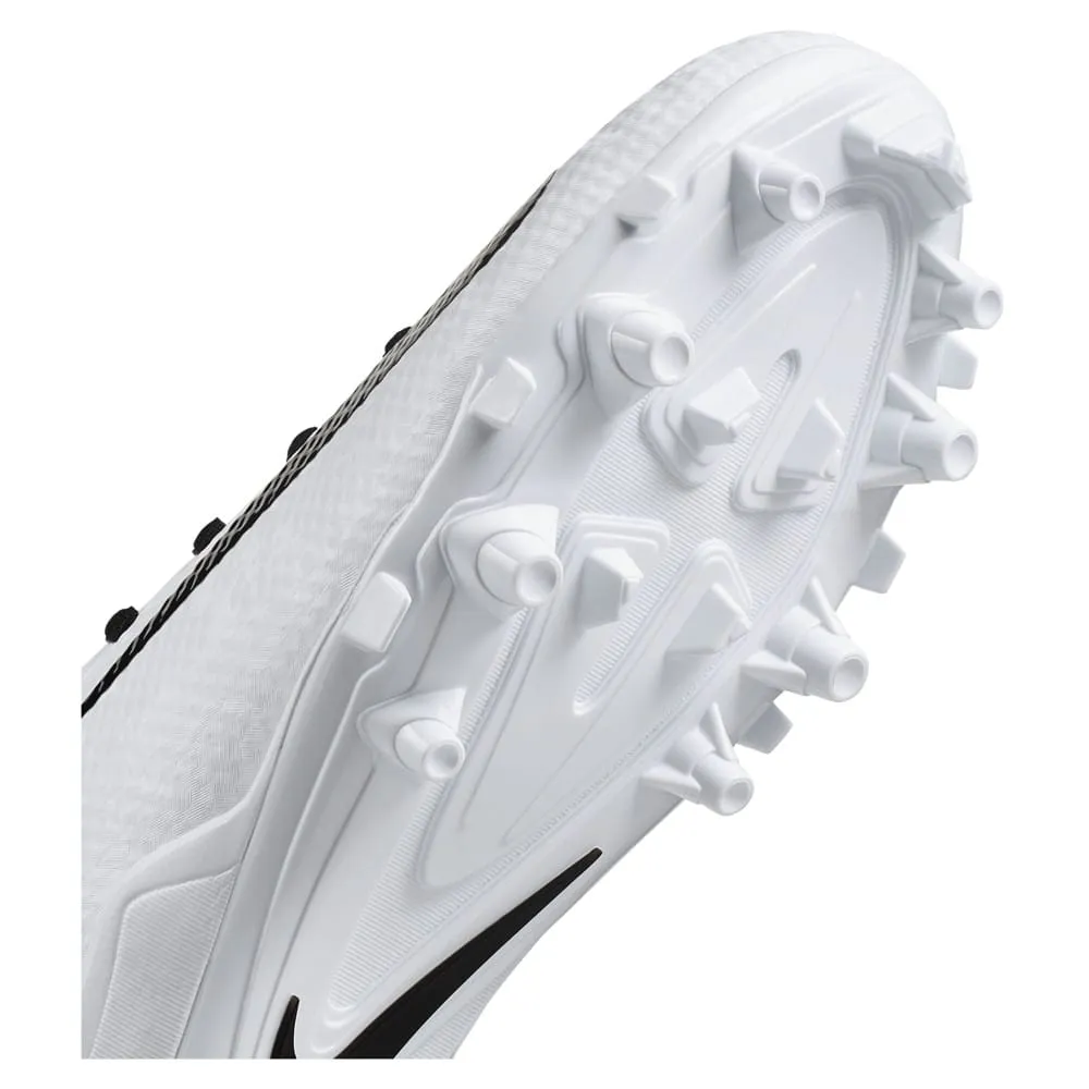 Nike Alpha Huarache 7 GS Youth White/Black Lacrosse Cleats