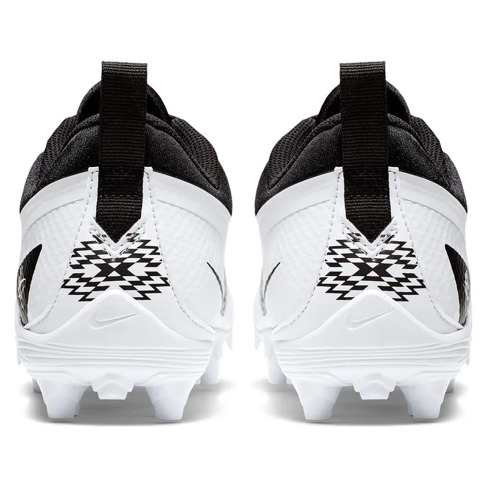 Nike Alpha Huarache 7 GS Youth White/Black Lacrosse Cleats