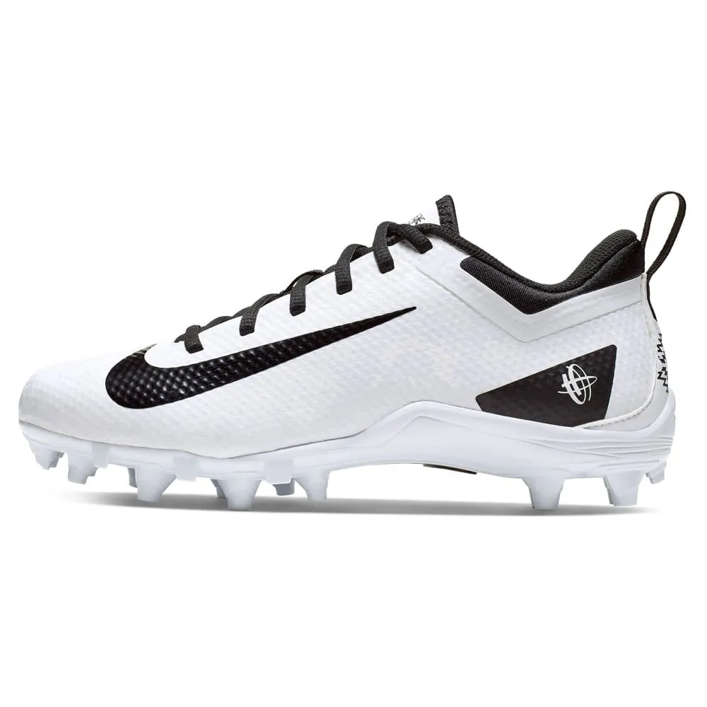 Nike Alpha Huarache 7 GS Youth White/Black Lacrosse Cleats