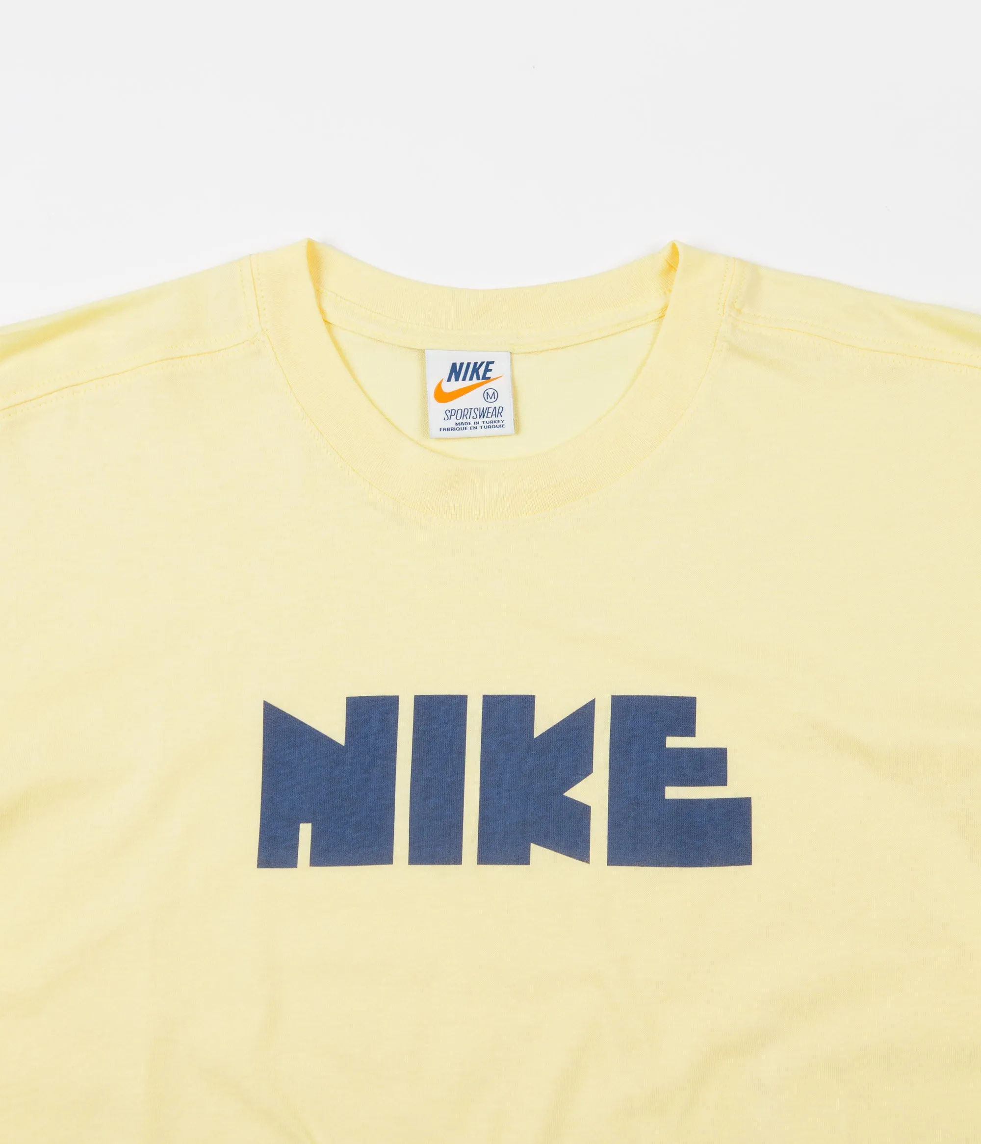 Nike Classic 3 T-Shirt - Bicycle Yellow / Midnight Navy