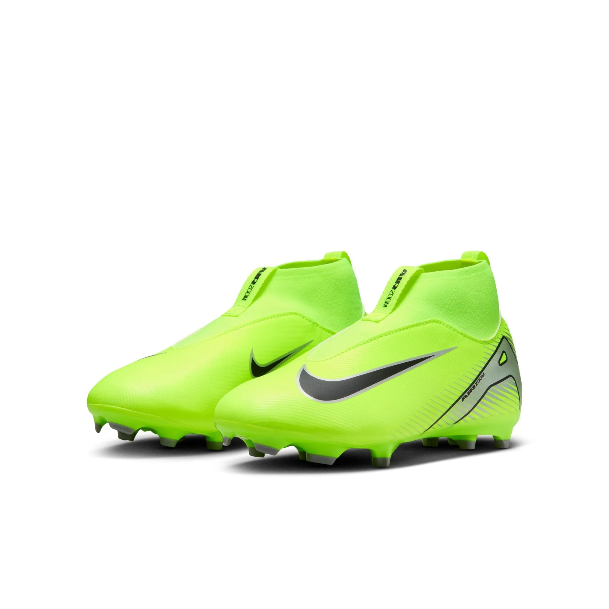 Nike Junior Zoom Mercurial Superfly 10 Academy FG Soccer Cleats - Volt/Black