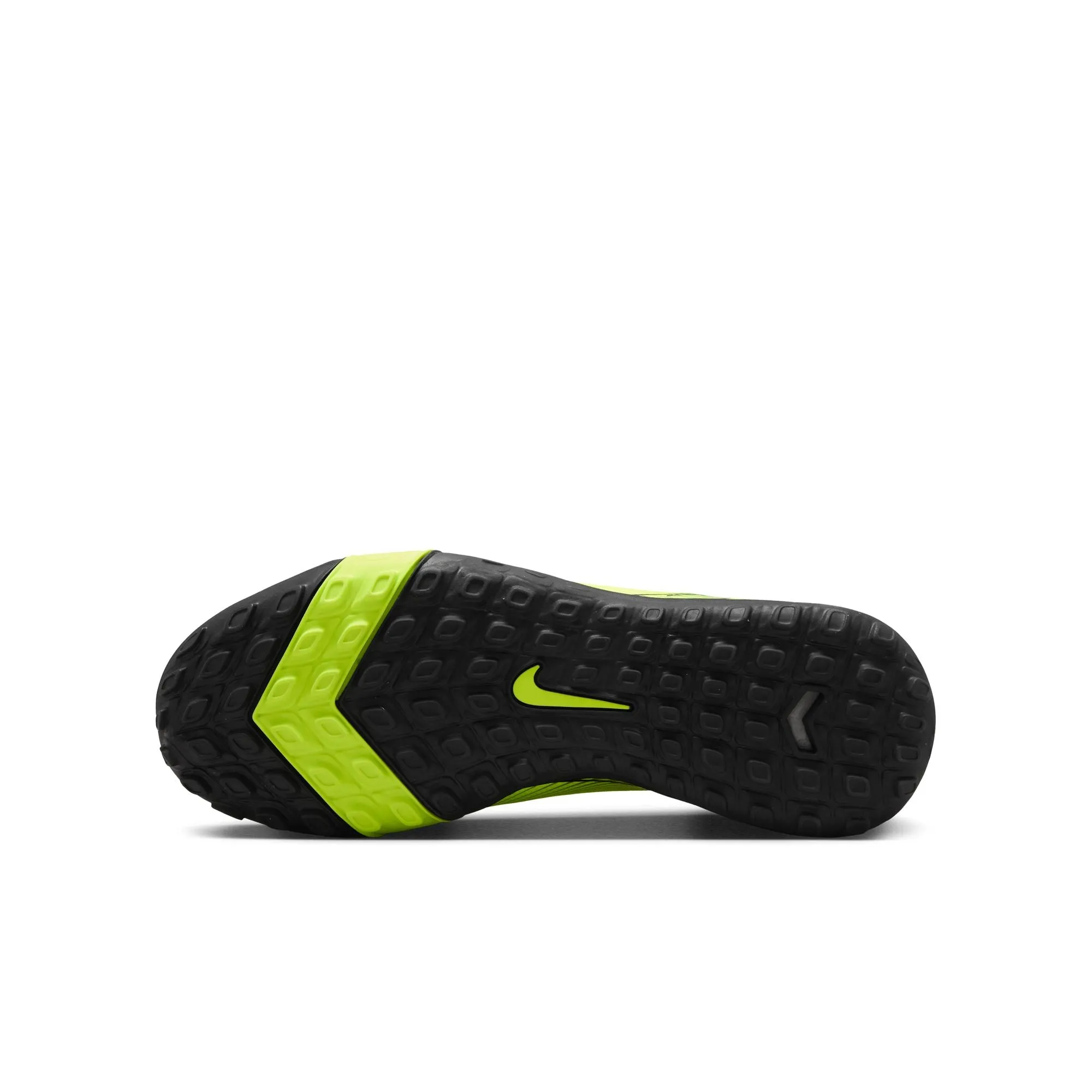 Nike Junior Zoom Mercurial Superfly 10 Academy TF Soccer Cleats - Volt/Black