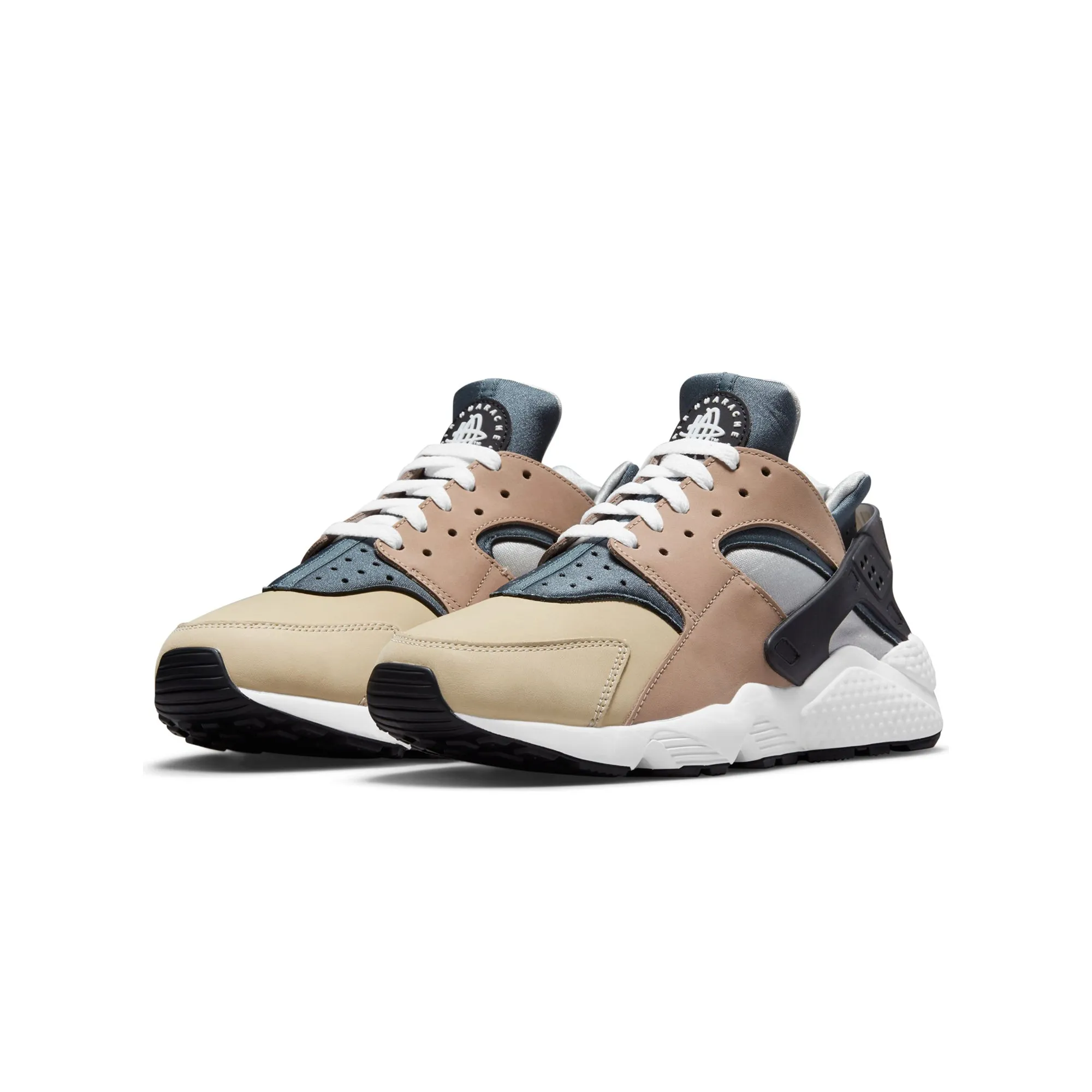 Nike Mens Air Huarache Shoes 'Bisque/Storm Grey'