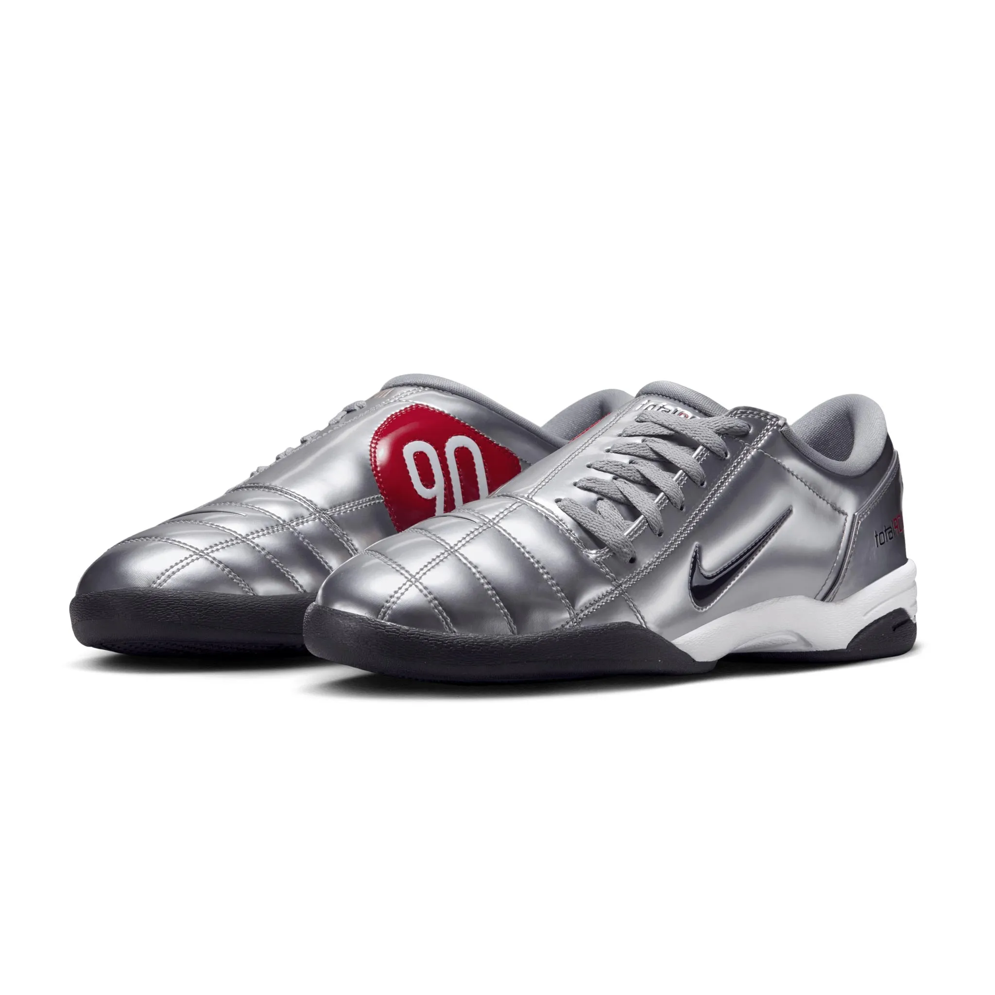 Nike T90 SP Metallic SIlver/Black-University Red HJ9351-002