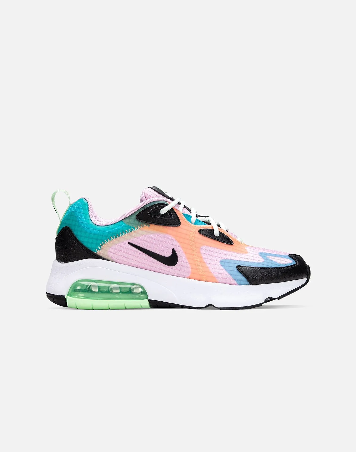 Nike Women's Air Max 200 SE Light Arctic Pink Black Rose CJ0630-600