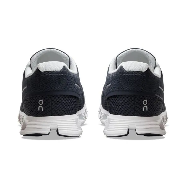 On Running Men's Cloud 5 Sneaker - Midnight/White