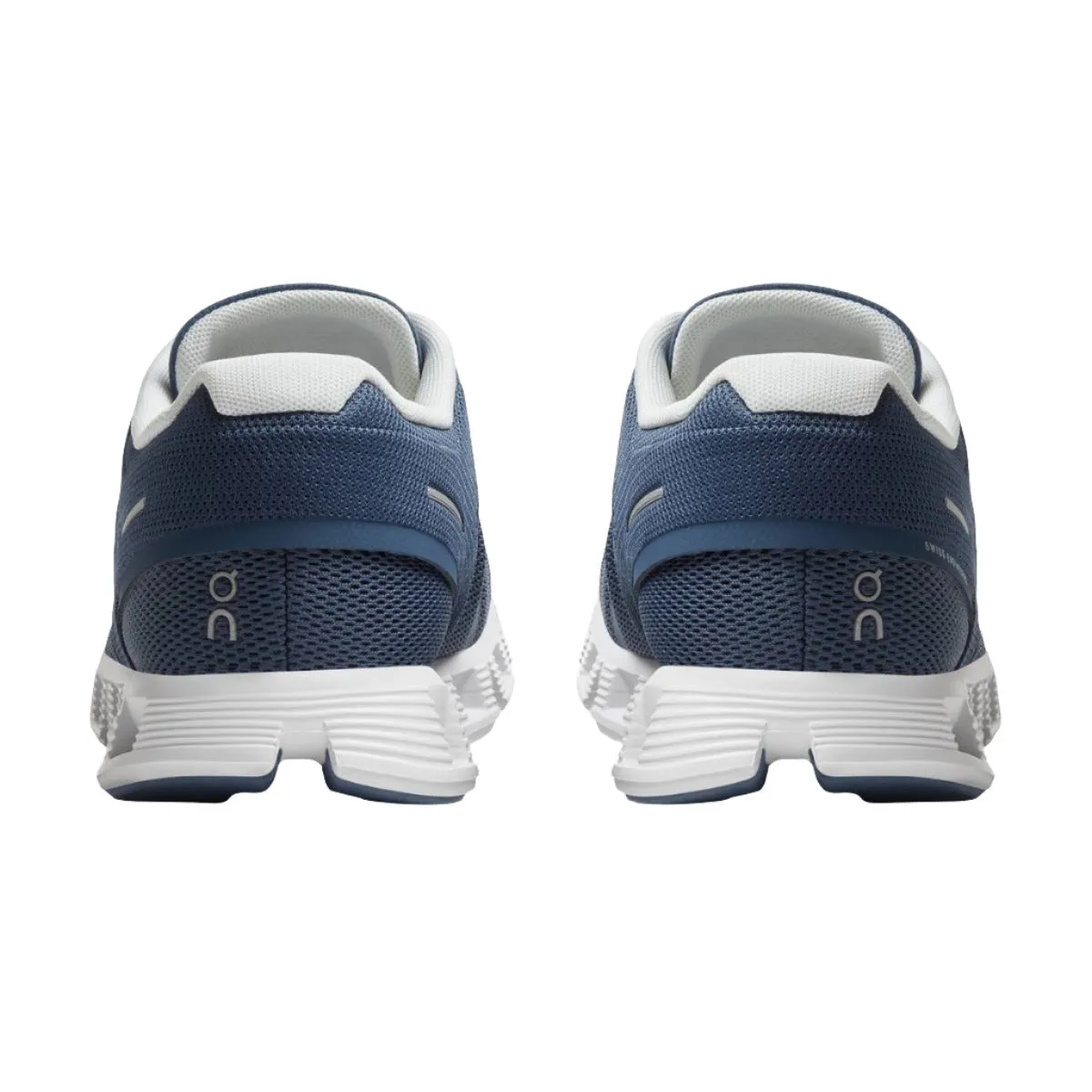 On Running Women's Cloud 5 Sneaker - Denim/White