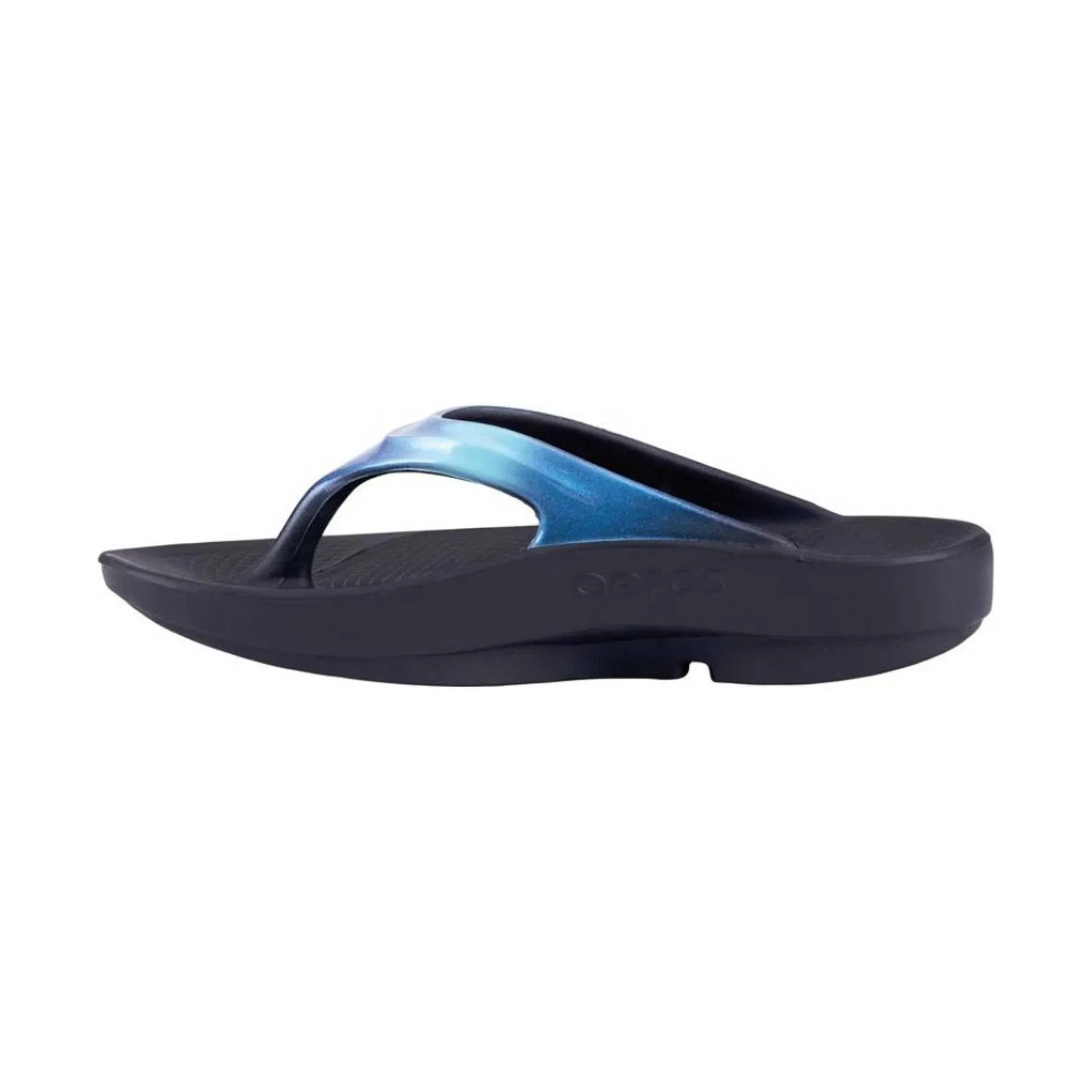 OOfos Women's OOlala Luxe Sandal - Atlantis