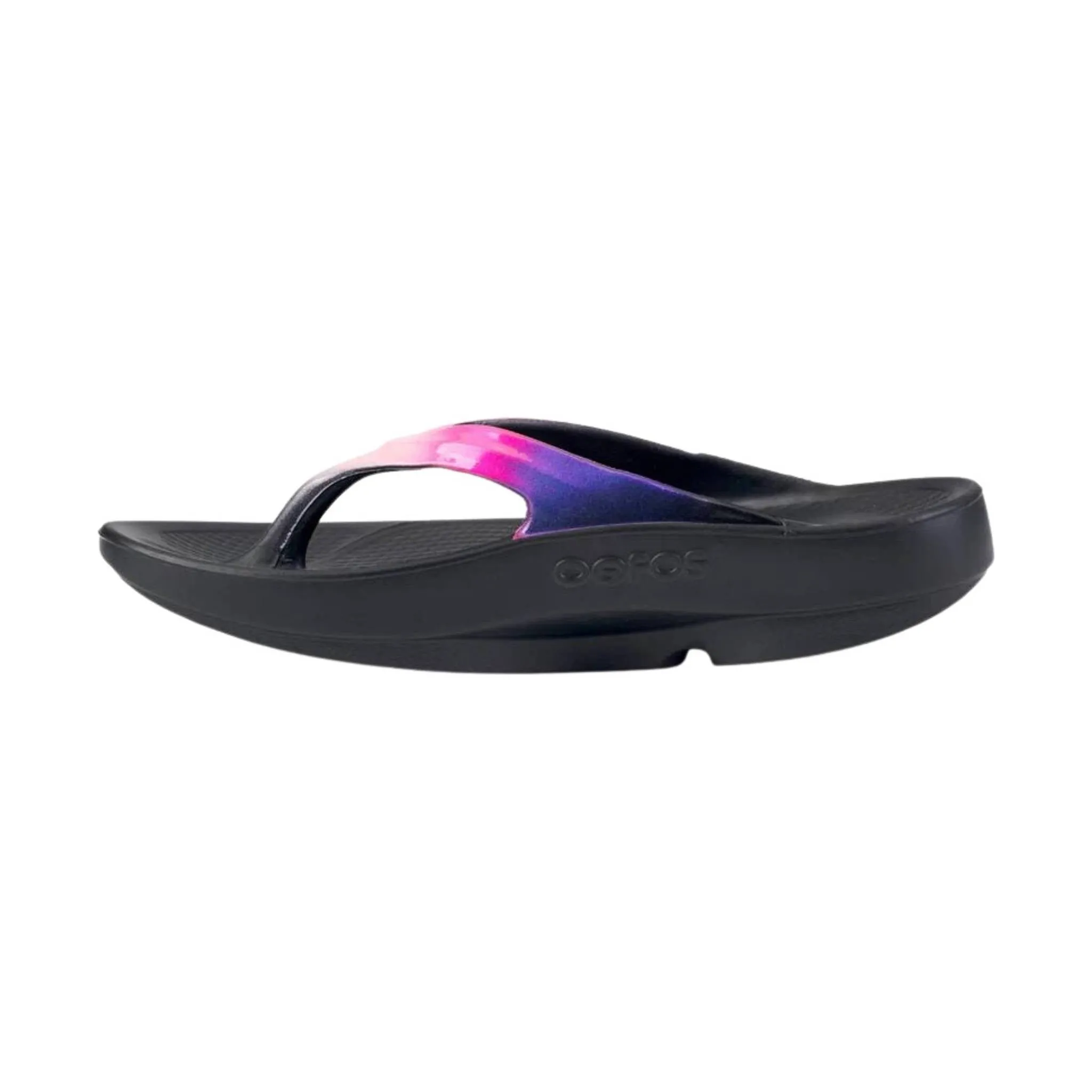 OOfos Women's OOlala Luxe Sandal - Evening Tide