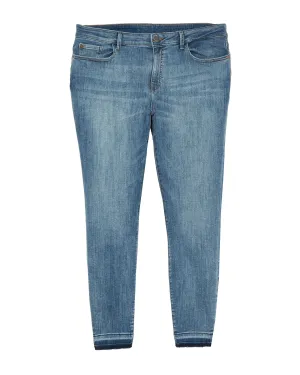 Orchard Released Hem Skinny Jean | Light Wash