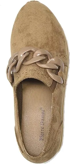 Pierre Dumas Women's Paloma-1 Platform Loafer - Taupe 82506-434