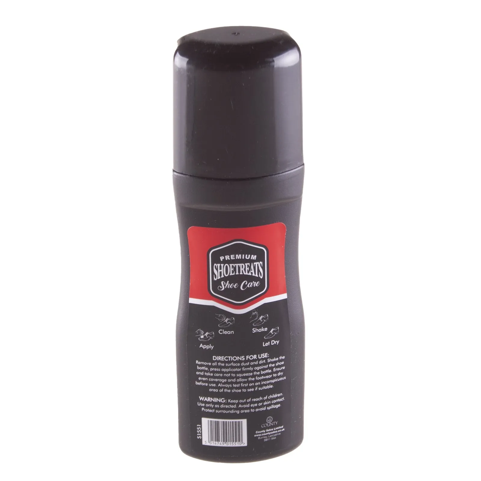 Premium Shoe Treats Black Scuff Cover 75ml